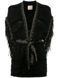 tie waist gilet