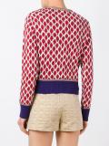 tree embroidery cardigan