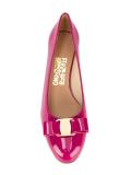 mid-heel ornament pumps