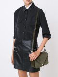 flap fastening crossbody bag