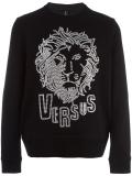 lion head print sweatshirt 