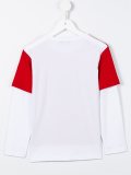 star and logo print T-shirt