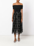 circle pattern full skirt