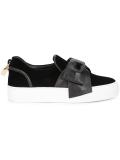 front bow slip-on sneakers