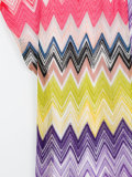 chevron pattern dress