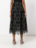 circle pattern full skirt