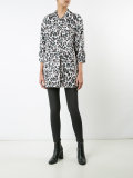 leopard print coat