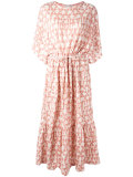 patterned shift dress