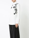 floral embroidered blouse