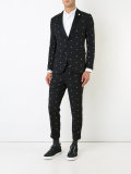 stars print blazer 