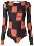 printed swimsuit
