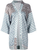 printed poncho 