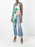 geometric print top