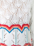 crochet rainbow top