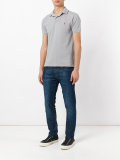 logo embroidered polo shirt