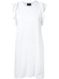 smocked sleeve t-shirt dress