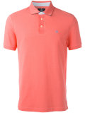 logo patch polo shirt 