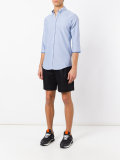 cropped sleeve shirt