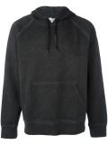 washed effect hoodie 