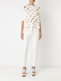 cut out details blouse