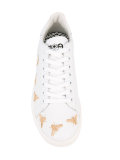 embroidered bee sneakers 