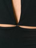 cut-out back dress