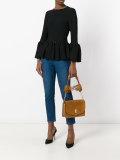fringed detail shoulder bag