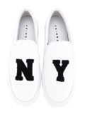 NY slip-on sneakers 