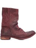 peaked vamp derby boots