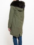 Long Fur-Trimmed Parka