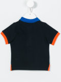 logo print polo shirt 