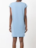 cartoon print T-shirt dress