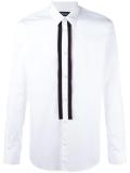 open zip placket shirt