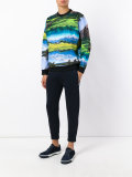 landscape print sweatshirt