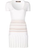 shortsleeved fitted dress