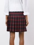 pleated plaid skirt 