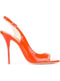 'Claudie Neon Orange'高跟鞋