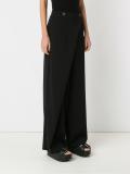 high-waisted trousers