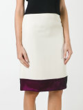 block hem skirt