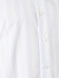 pastel striped shirt