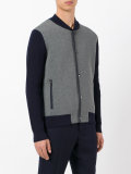 snap-up bomber jacket