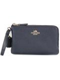 Double Corner Zip Wristlet clutch
