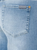 panel-detail cropped jeans