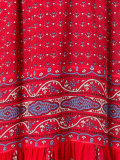 long printed dress 