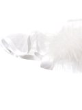 ribbon and feather garter 