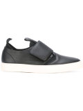 top strap slip-on sneakers