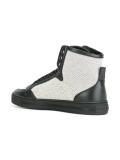Medusa hi-top canvas sneakers