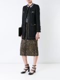 long bouclé jacket