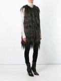 long fit gilet