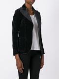 peaked lapel blazer